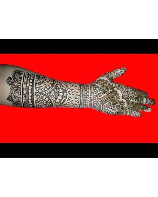 Soft Bead Front Full Hand Mehndi Design Structure Soft Bead Front Full Hand Mehndi Design Structure