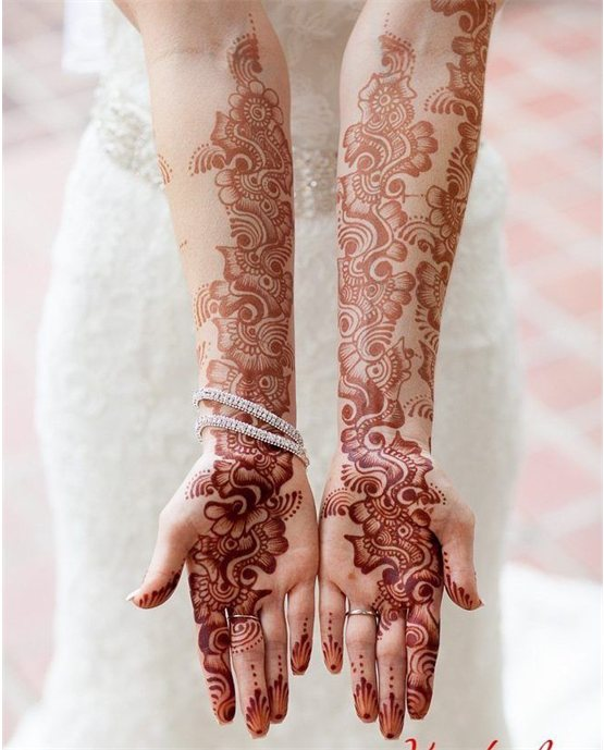 Star Inspired Minimal Front Full Hand Mehndi Design Star Inspired Minimal Front Full Hand Mehndi Design