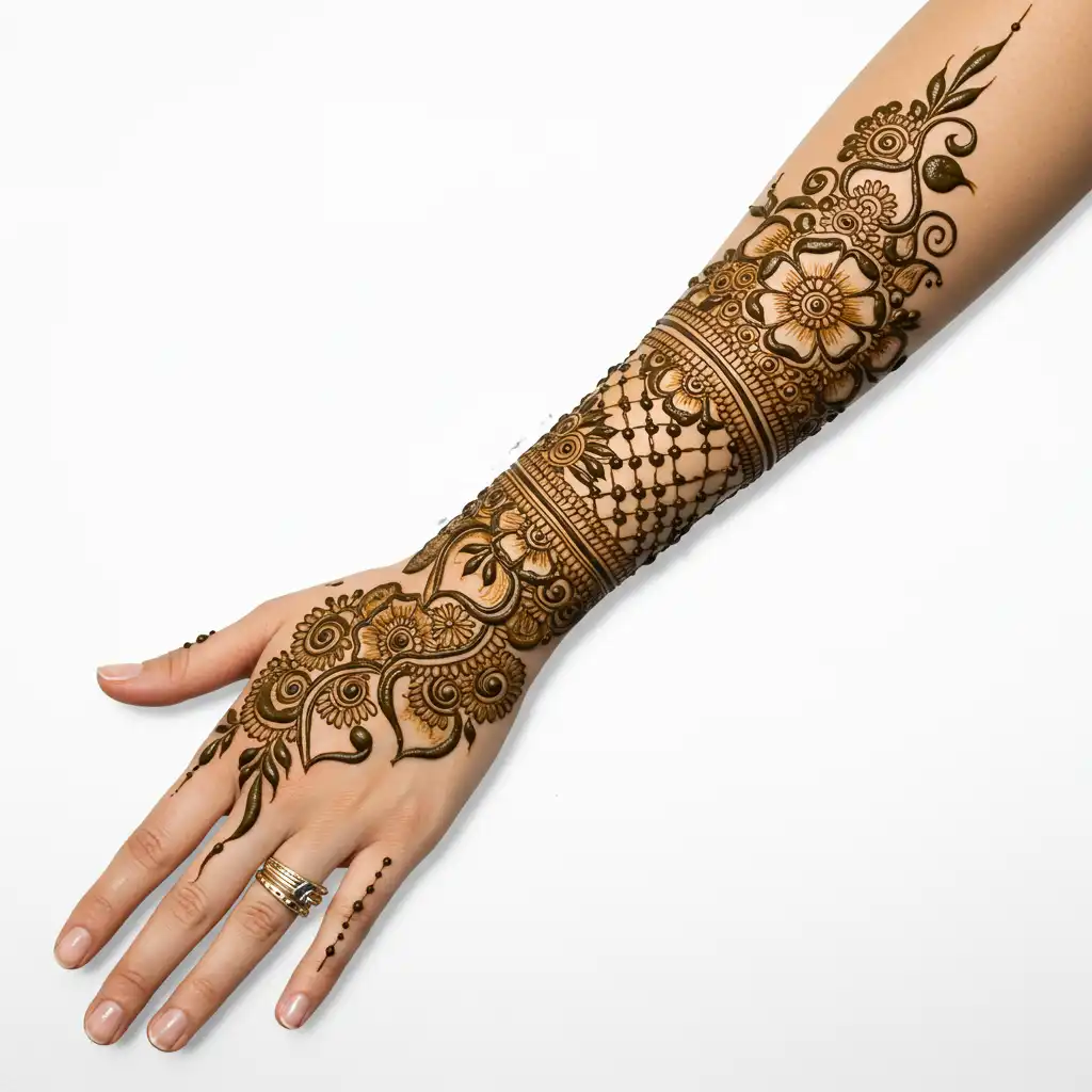 Full hand mehndi design 100 Full hand mehndi design 100