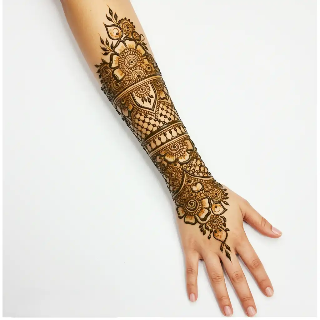 Full hand mehndi design 109 Full hand mehndi design 109