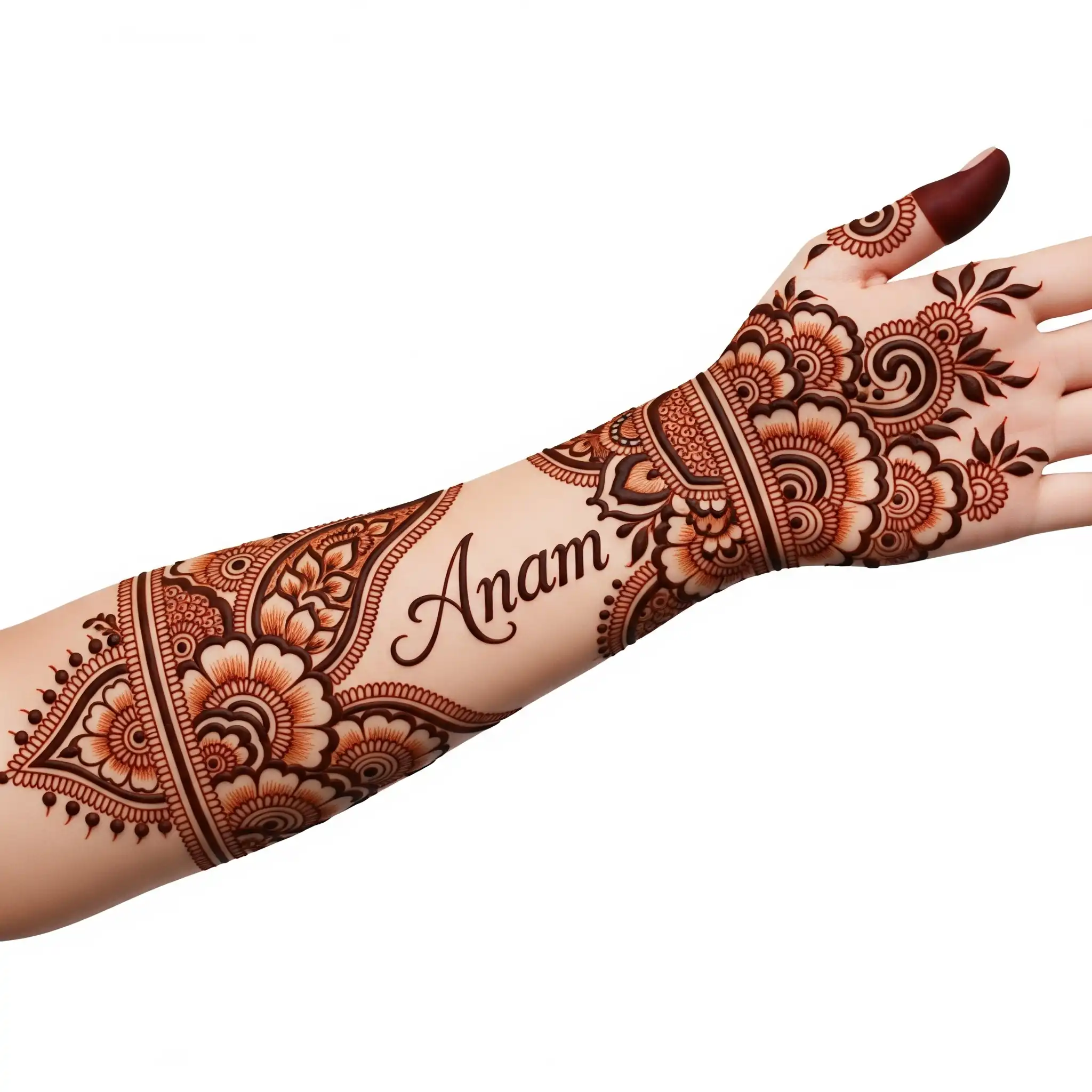 Full hand mehndi design 126 Full hand mehndi design 126