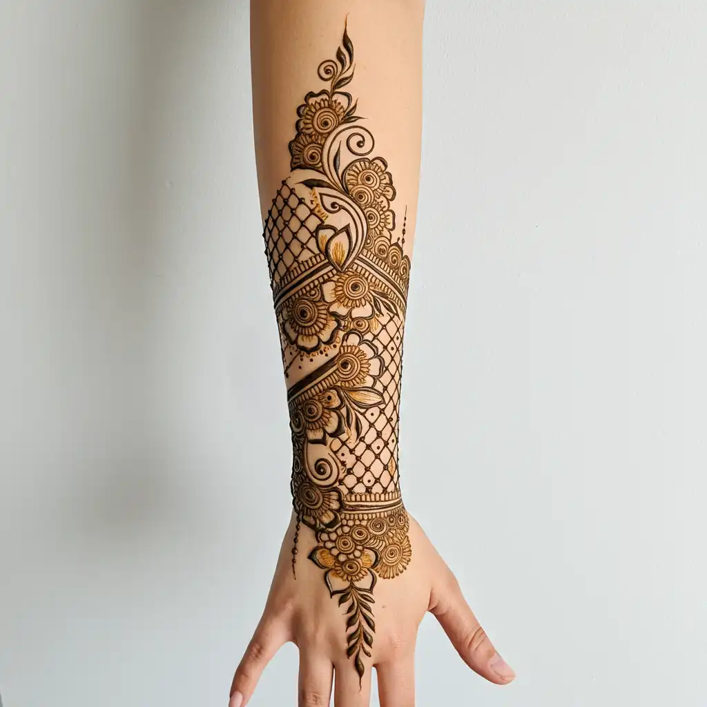 Full hand mehndi design 139 Full hand mehndi design 139