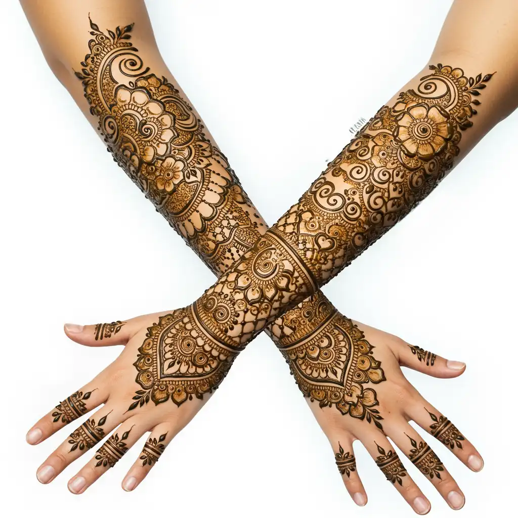 Full hand mehndi design 171 Full hand mehndi design 171