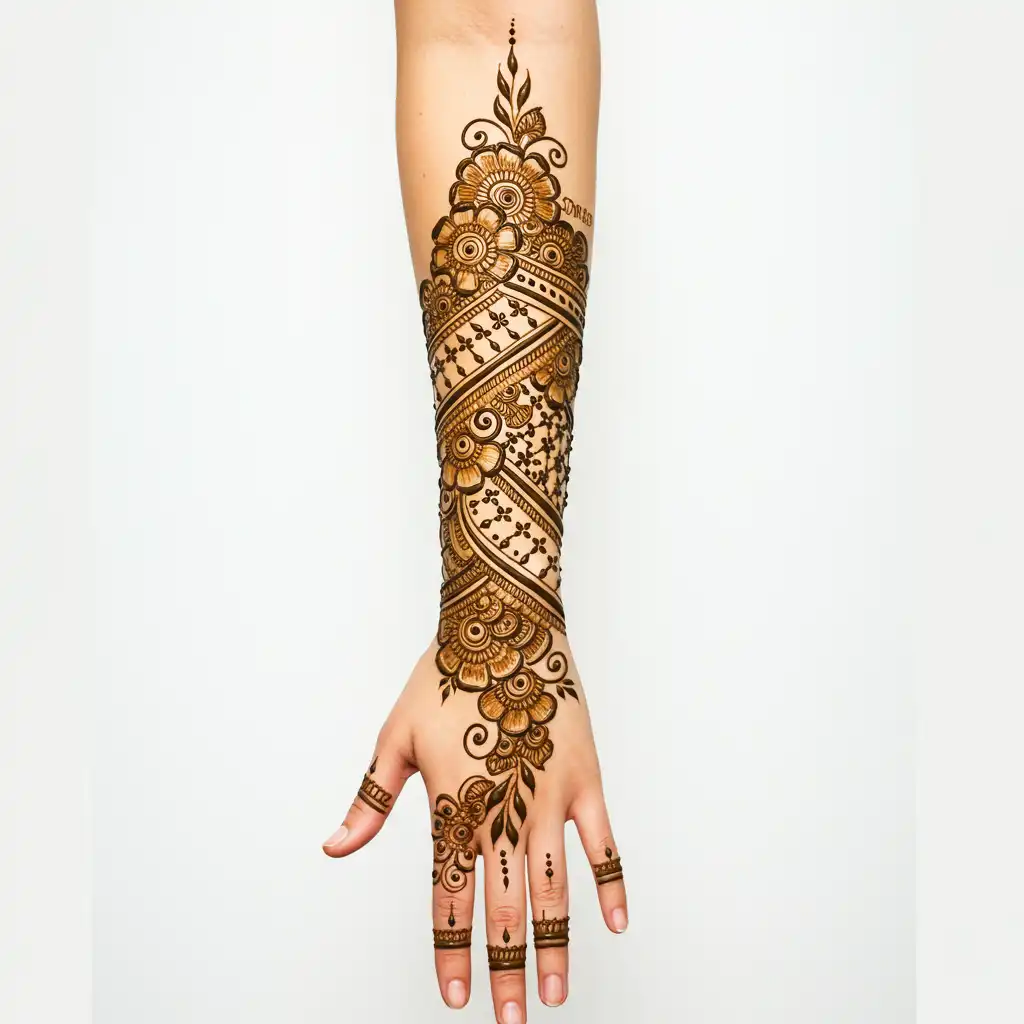Full hand mehndi design 59 Full hand mehndi design 59