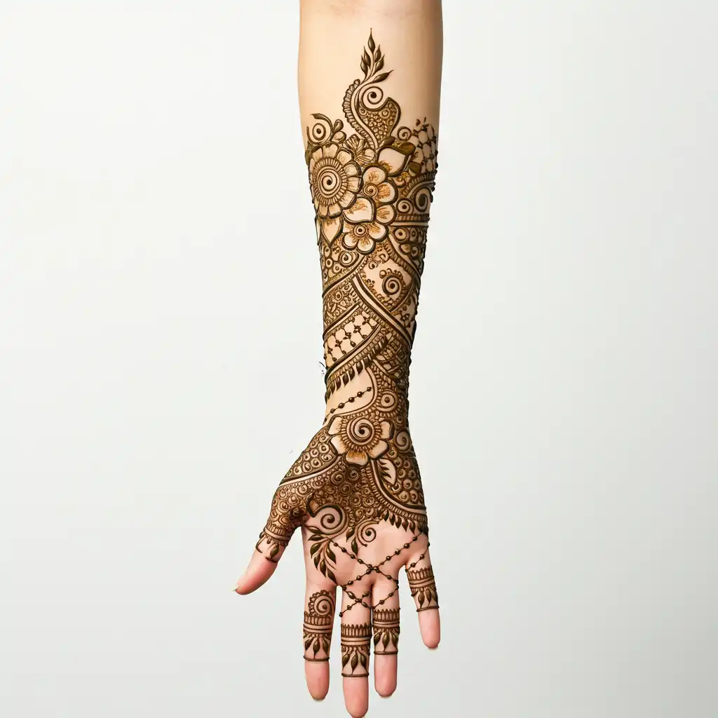 Full hand mehndi design 82 Full hand mehndi design 82
