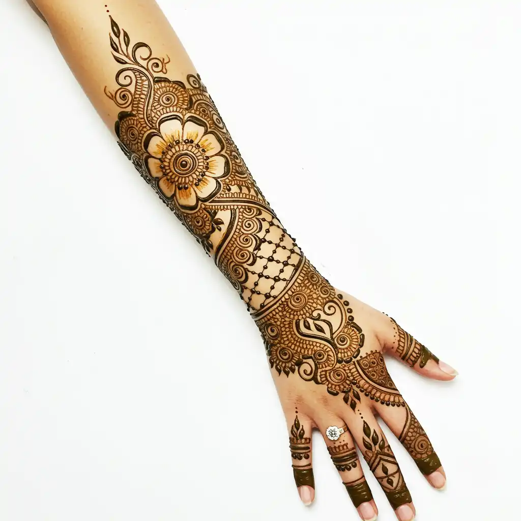 Full hand mehndi design 89 Full hand mehndi design 89