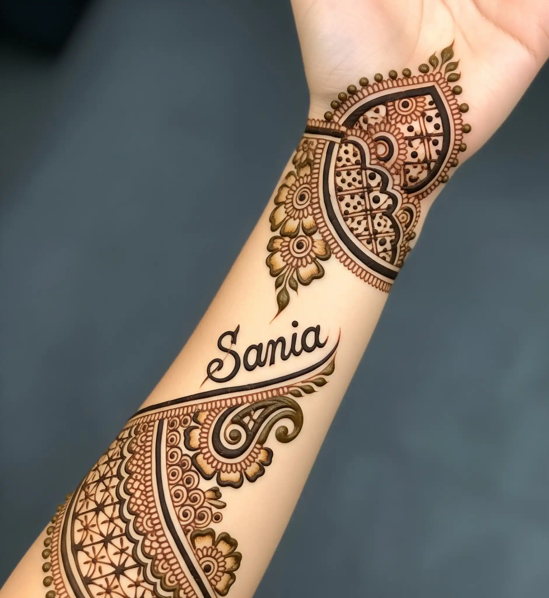 Full hand mehndi design 93 Full hand mehndi design 93