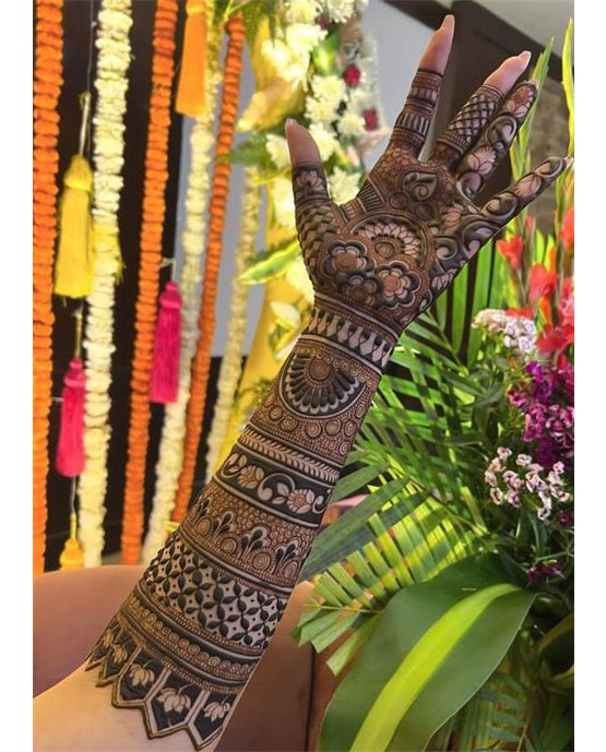 Butterfly Inspired Vibrant Modern Full Hand Mehndi Design Butterfly Inspired Vibrant Modern Full Hand Mehndi Design