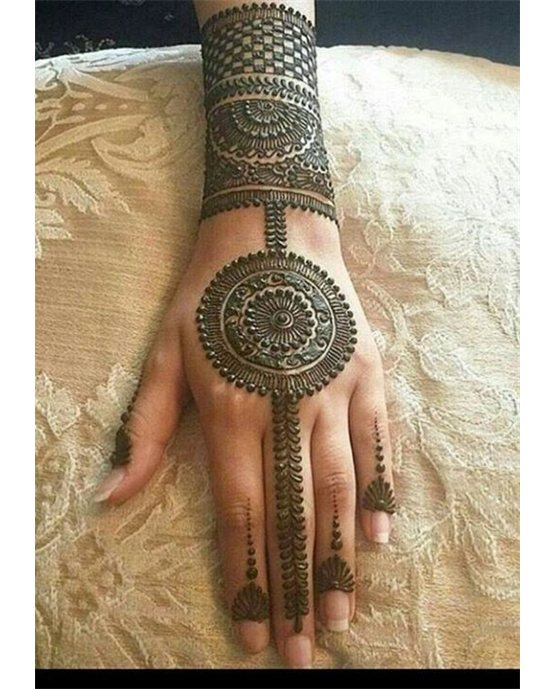 Classic Wrap On Band Simple Full Hand Mehndi Design Classic Wrap On Band Simple Full Hand Mehndi Design