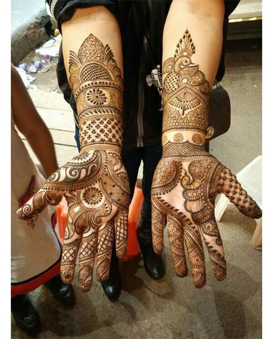 Ethnic Motif Using Plait Stylish Full Hand Mehndi Design Ethnic Motif Using Plait Stylish Full Hand Mehndi Design