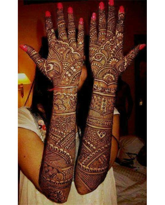 Wave Inspired Light Stylish Full Hand Mehndi Design Wave Inspired Light Stylish Full Hand Mehndi Design