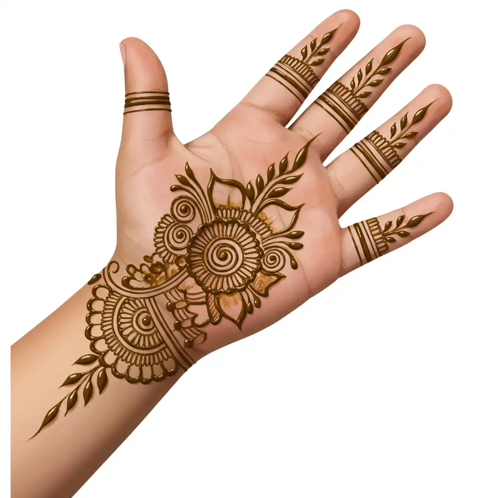 Kids cute mehndi design 75 Kids cute mehndi design 75