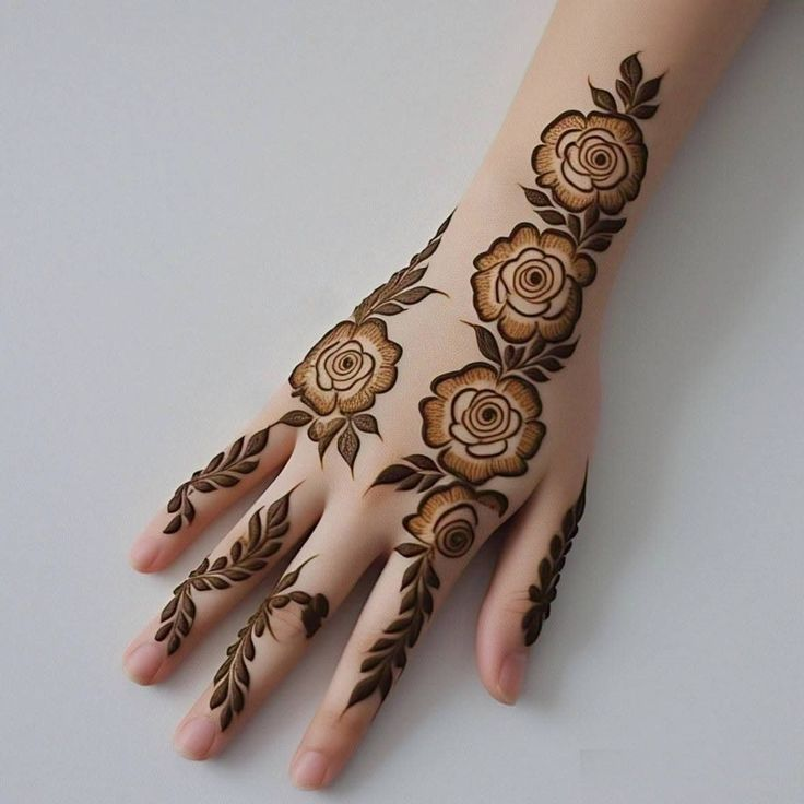 Kids cute mehndi design 9 Kids cute mehndi design 9