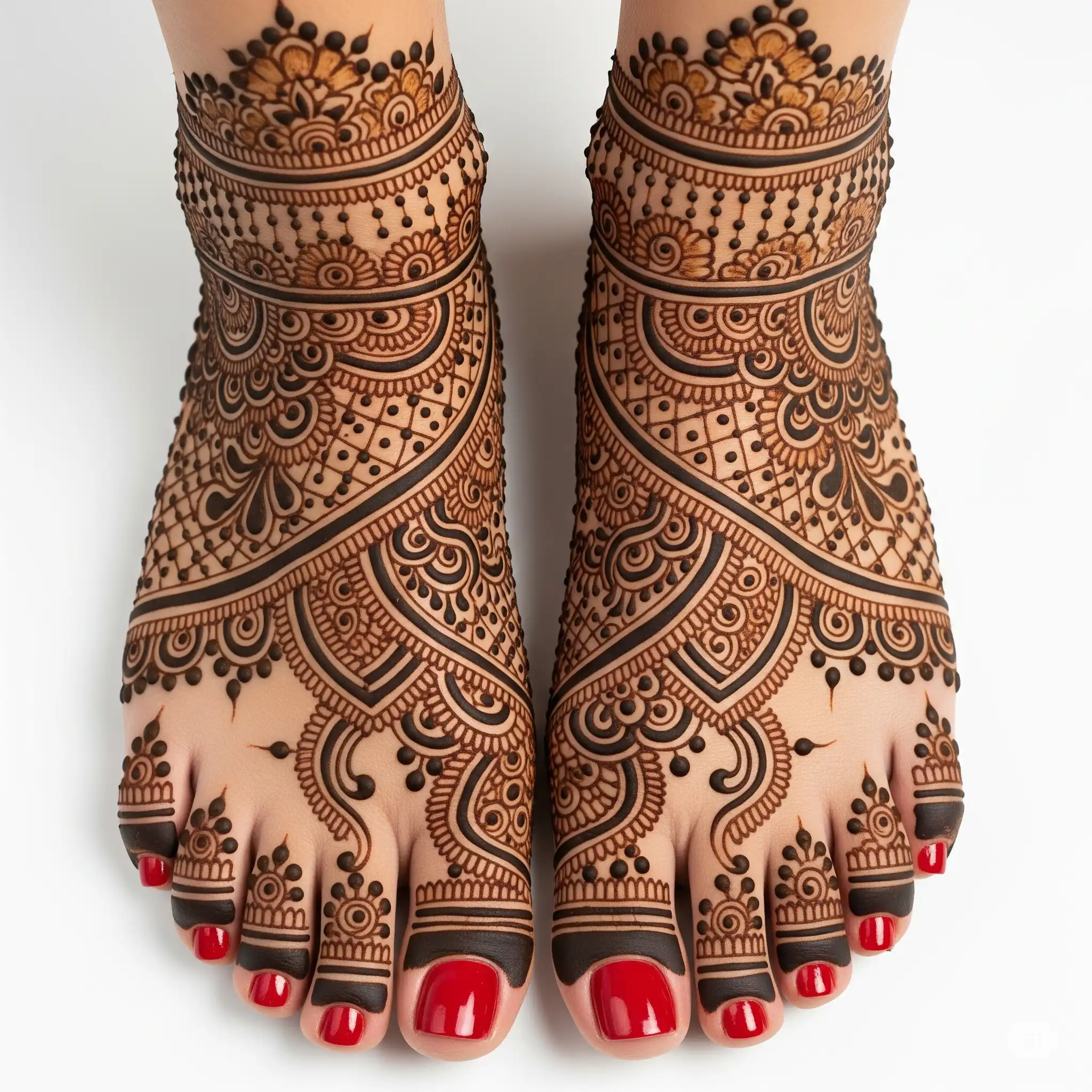 Leg mehndi design 171 Leg mehndi design 171