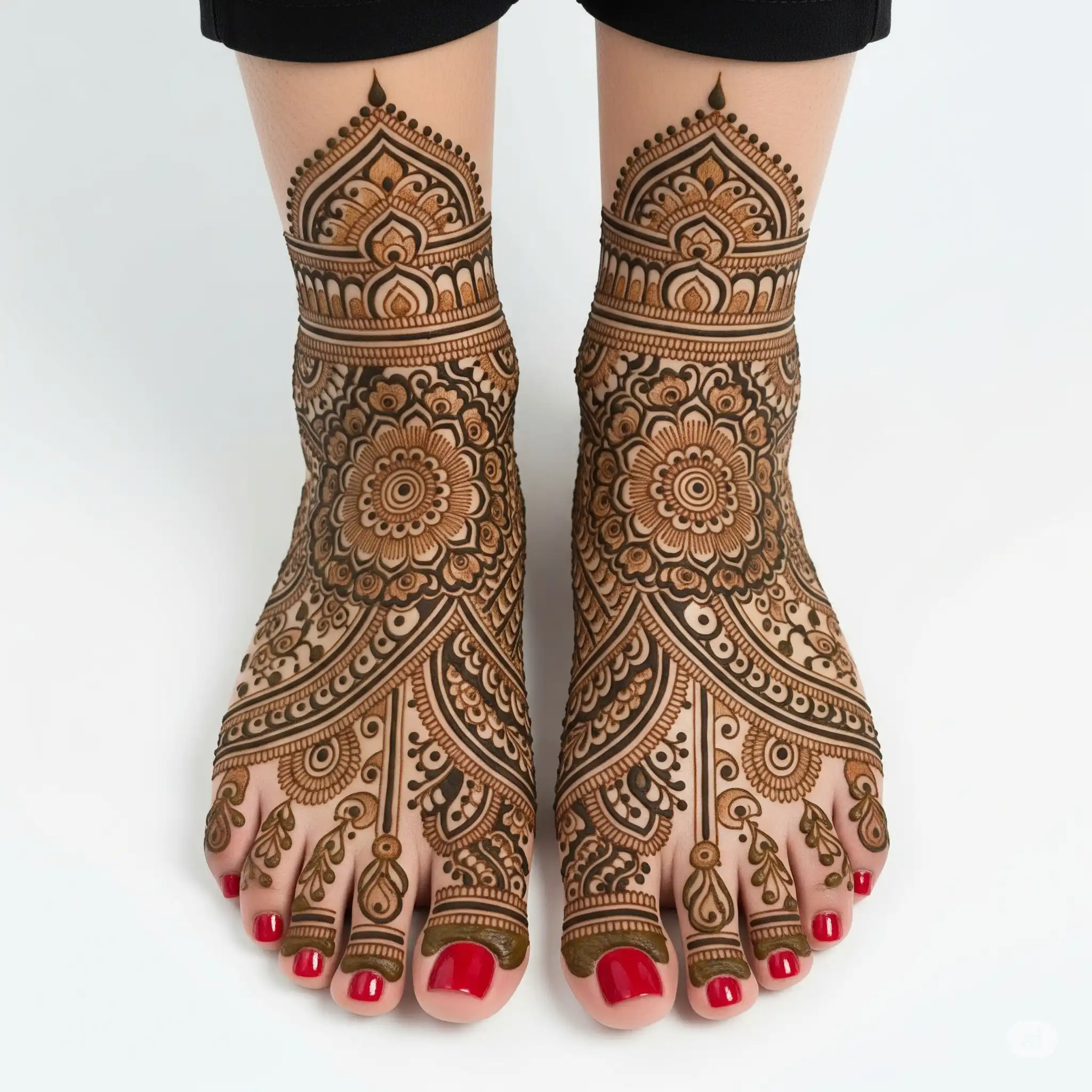 Leg mehndi design 172 Leg mehndi design 172