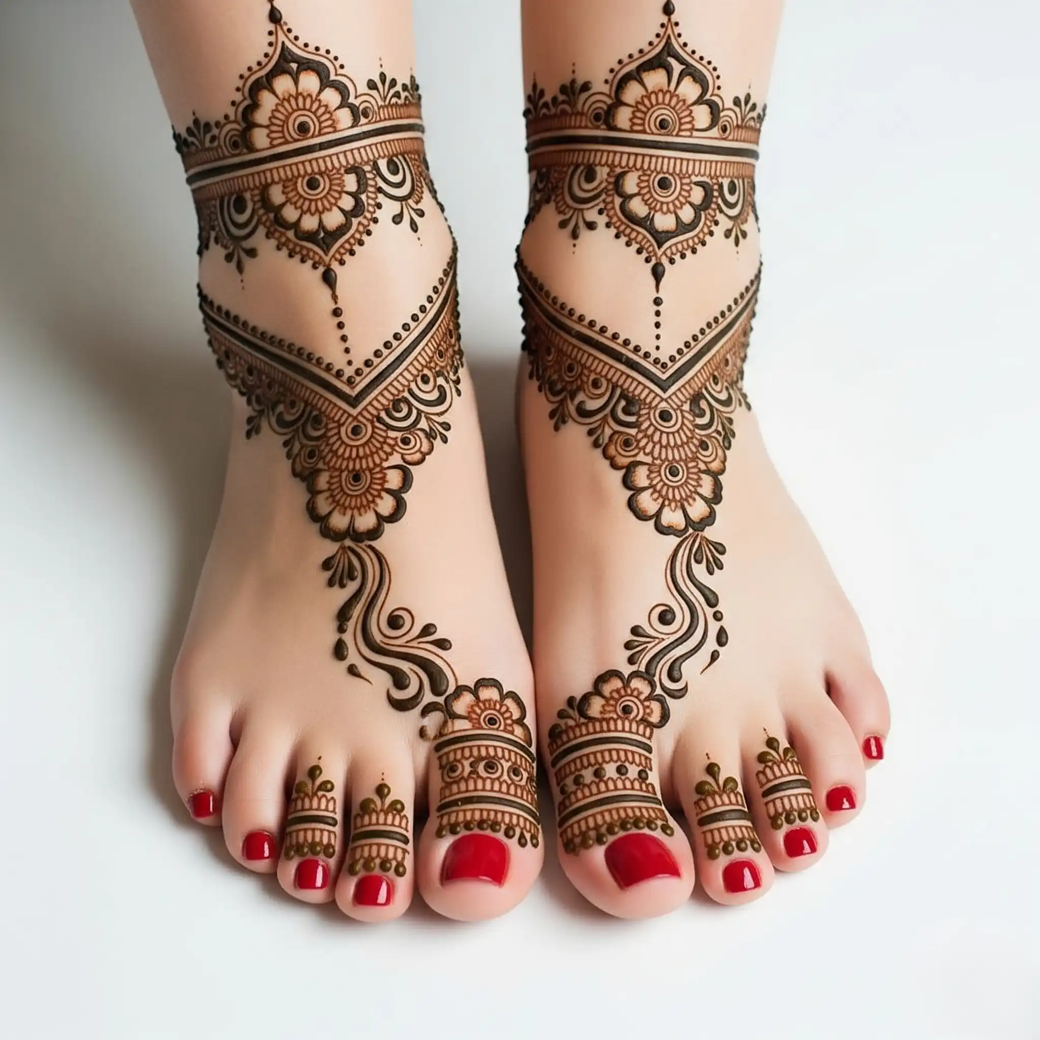 Leg mehndi design 174 Leg mehndi design 174