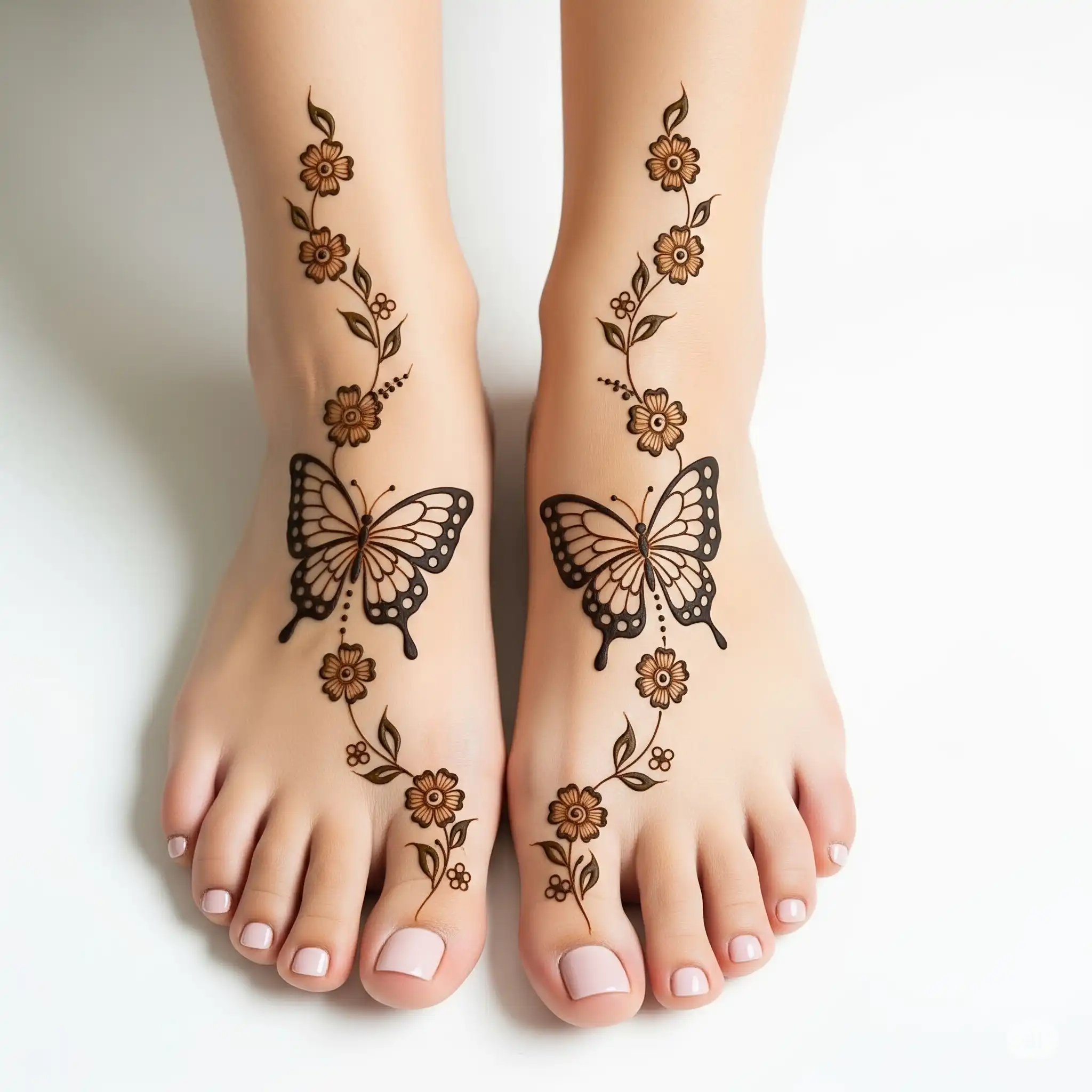 Leg mehndi design 180 Leg mehndi design 180