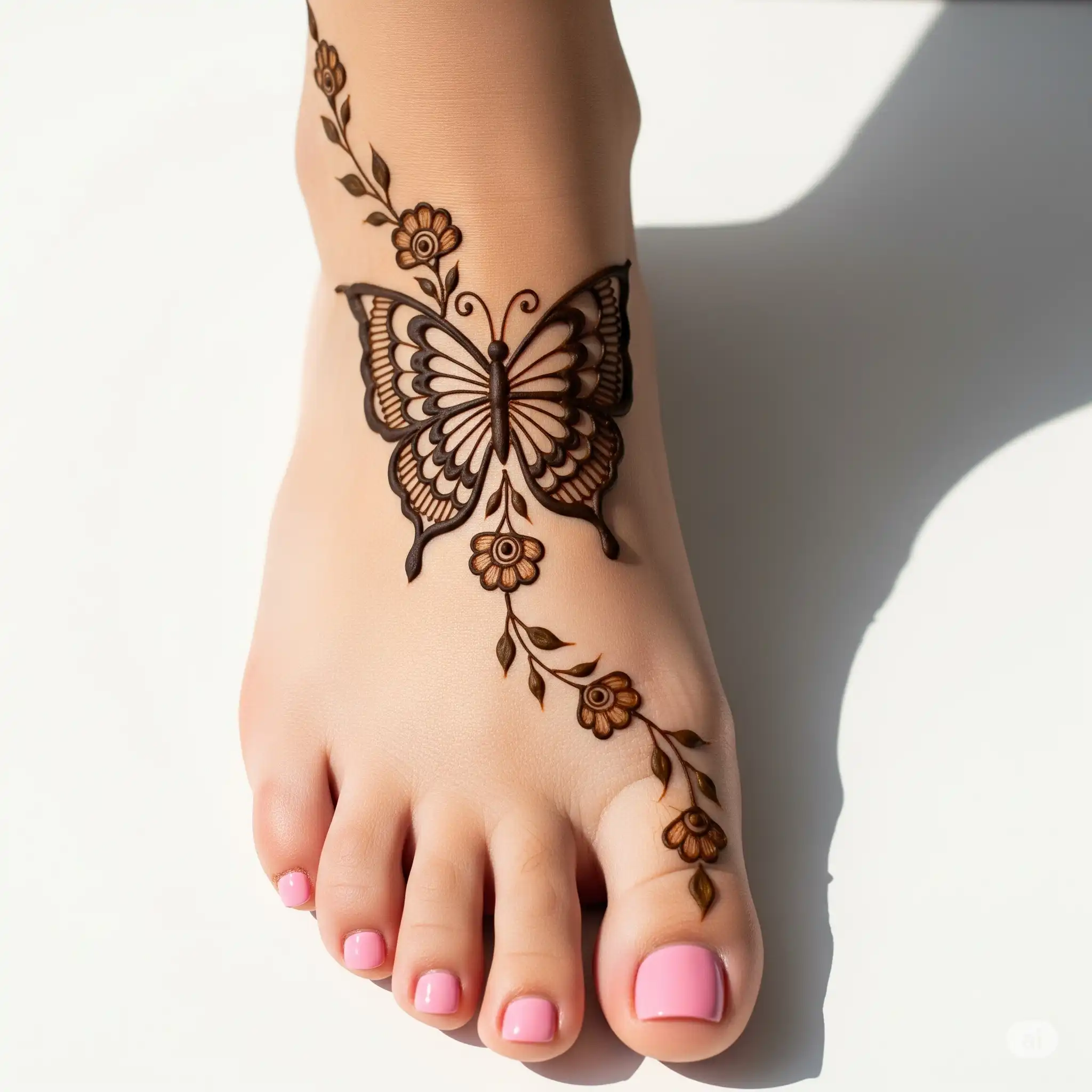 Leg mehndi design 181 Leg mehndi design 181