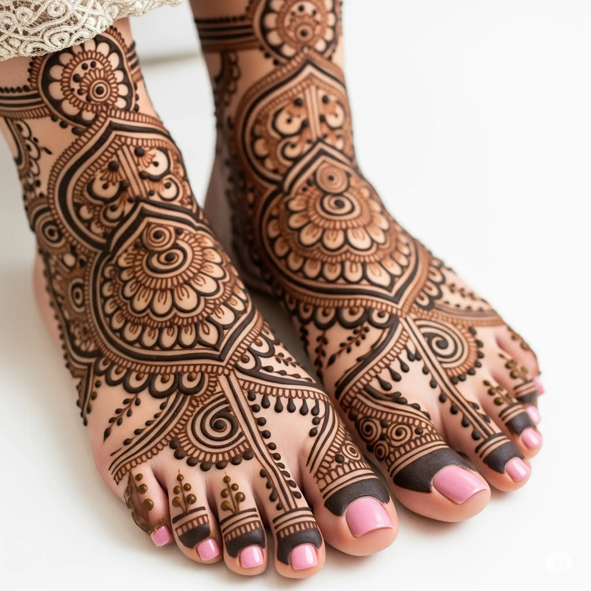 Leg mehndi design 188 Leg mehndi design 188