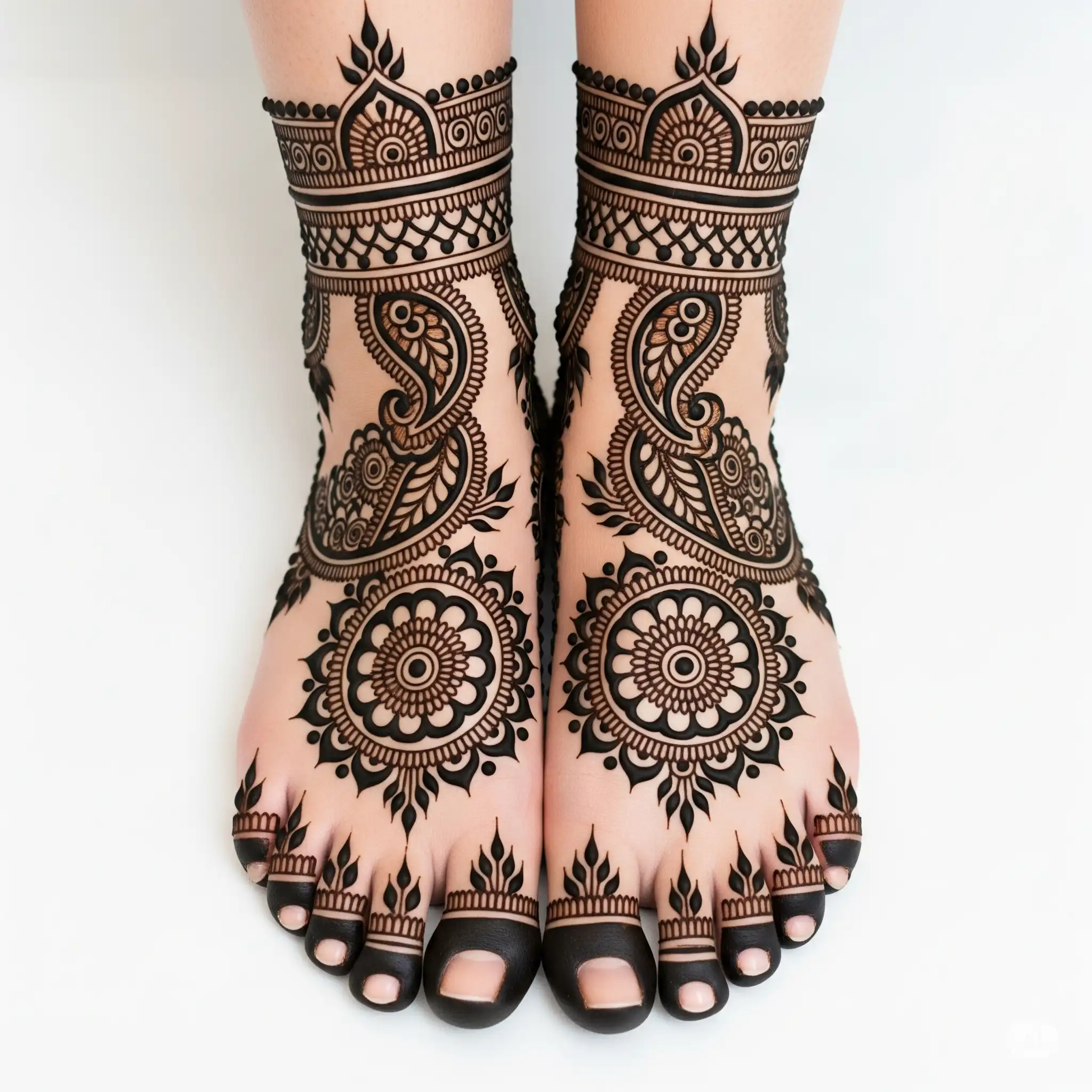 Leg mehndi design 189 Leg mehndi design 189