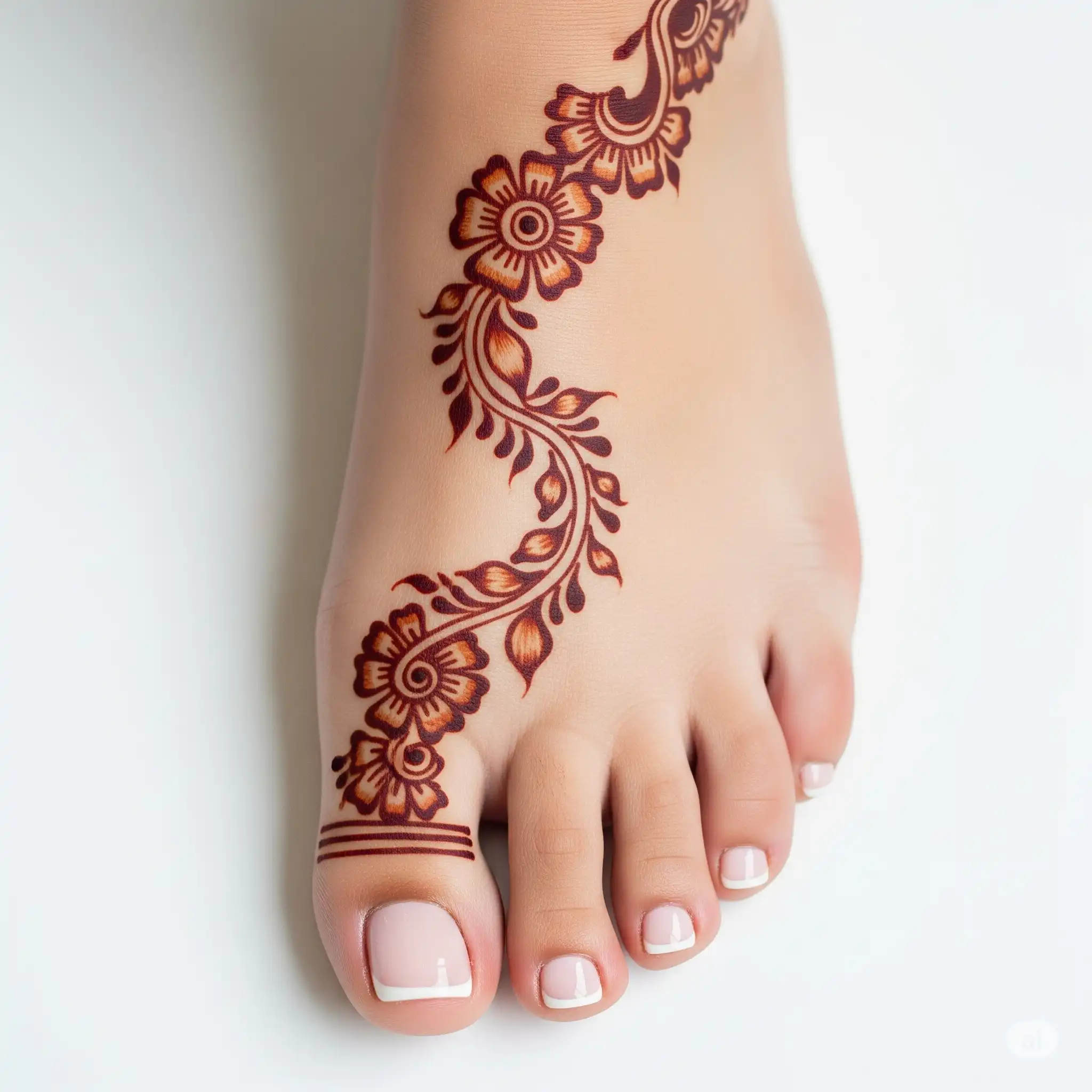 Leg mehndi design 191 Leg mehndi design 191