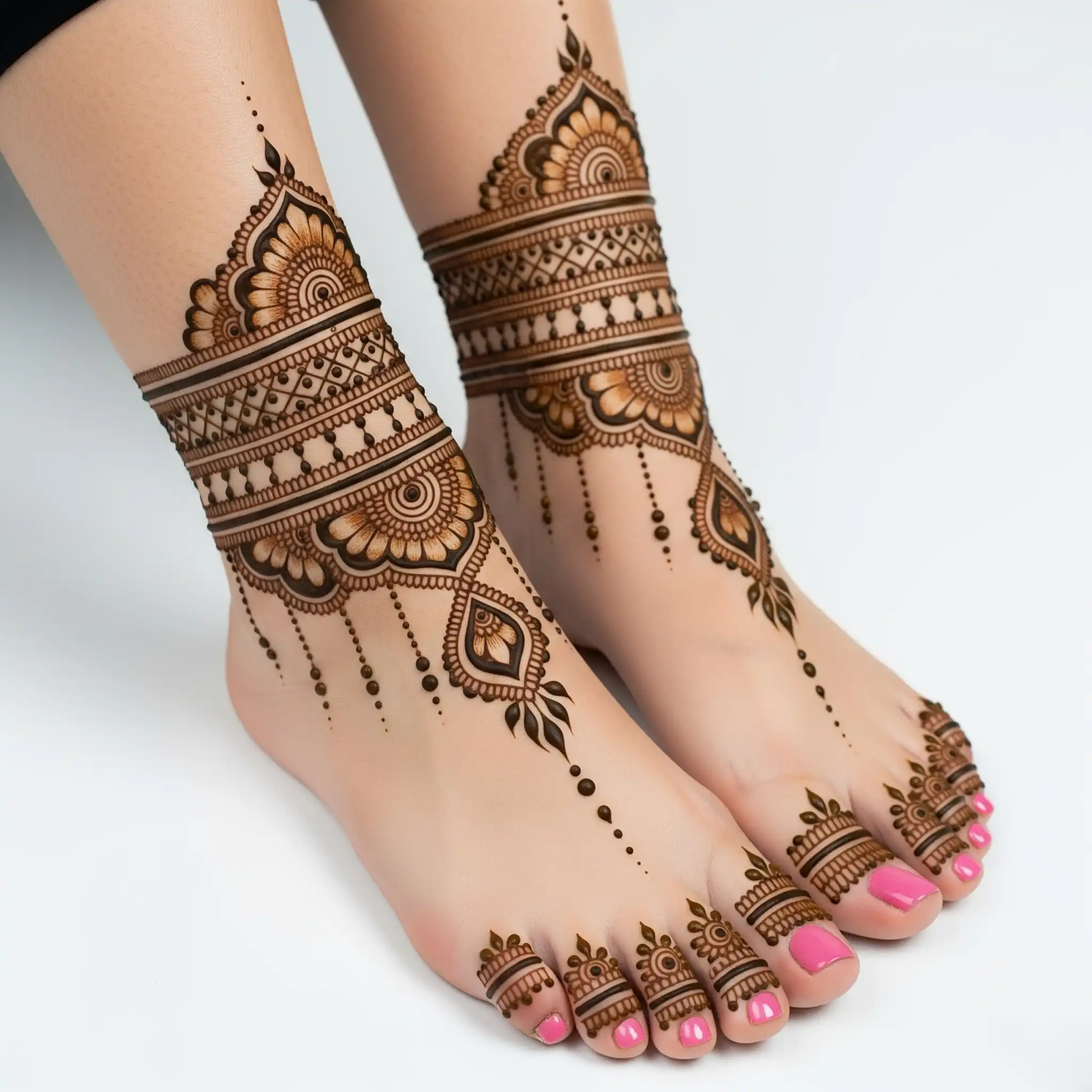Leg mehndi design 51 Leg mehndi design 51